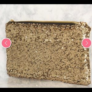 Sexy Gold Sequin Clutch